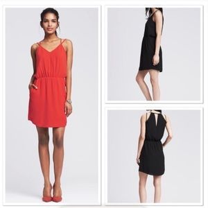 Banana Republic Red Strappy Dress